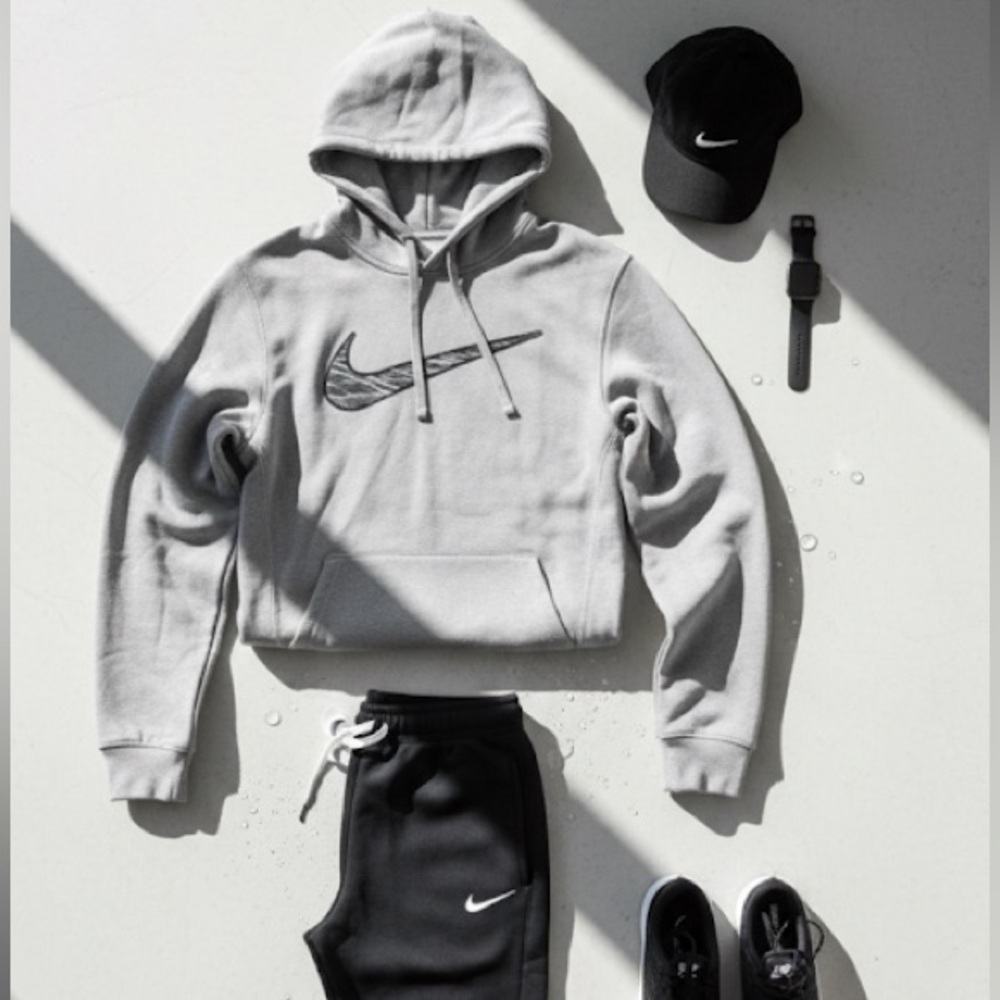 Nike Silver Men's Hoodie